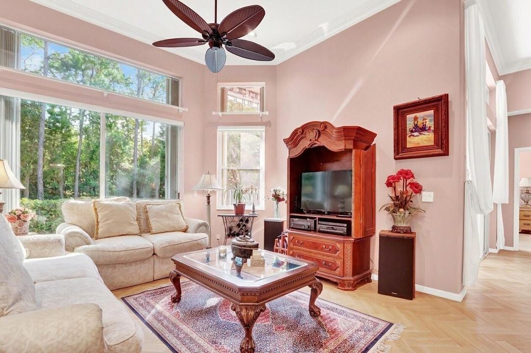 Bright family room