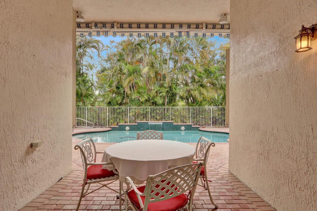 Covered patio
