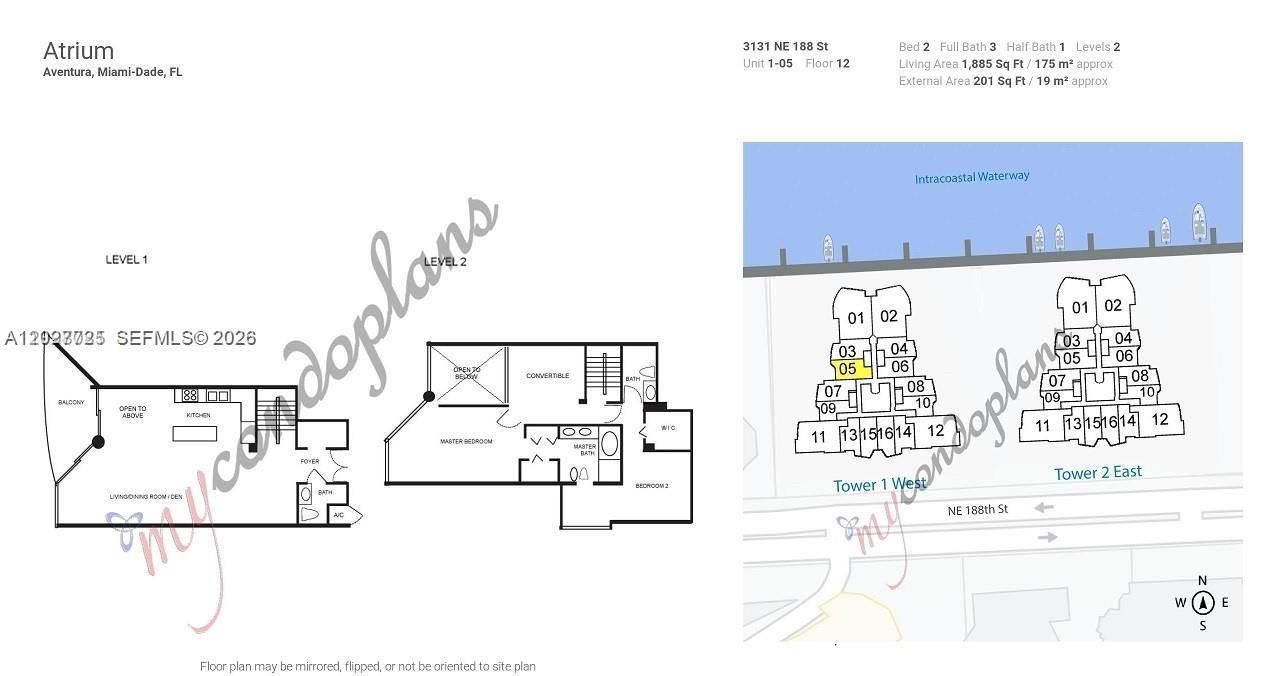 For Sale: $577,980 (2 beds, 2 baths, 1885 Square Feet)