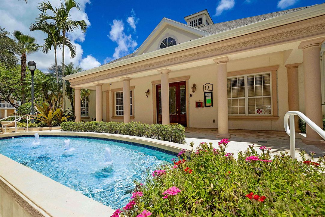 pool and clubhouse