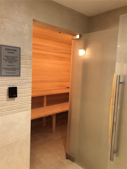 Dry sauna