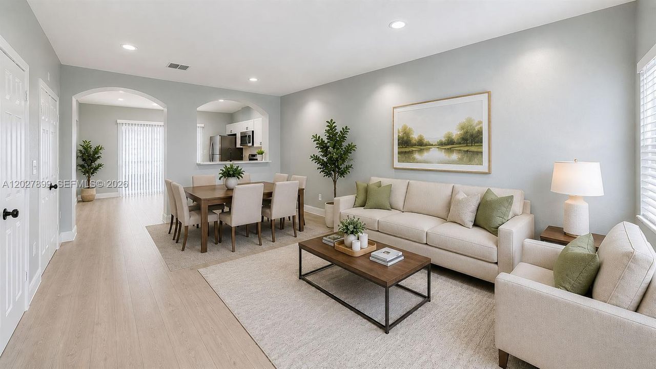 Dinning Area (Virtually Staged)