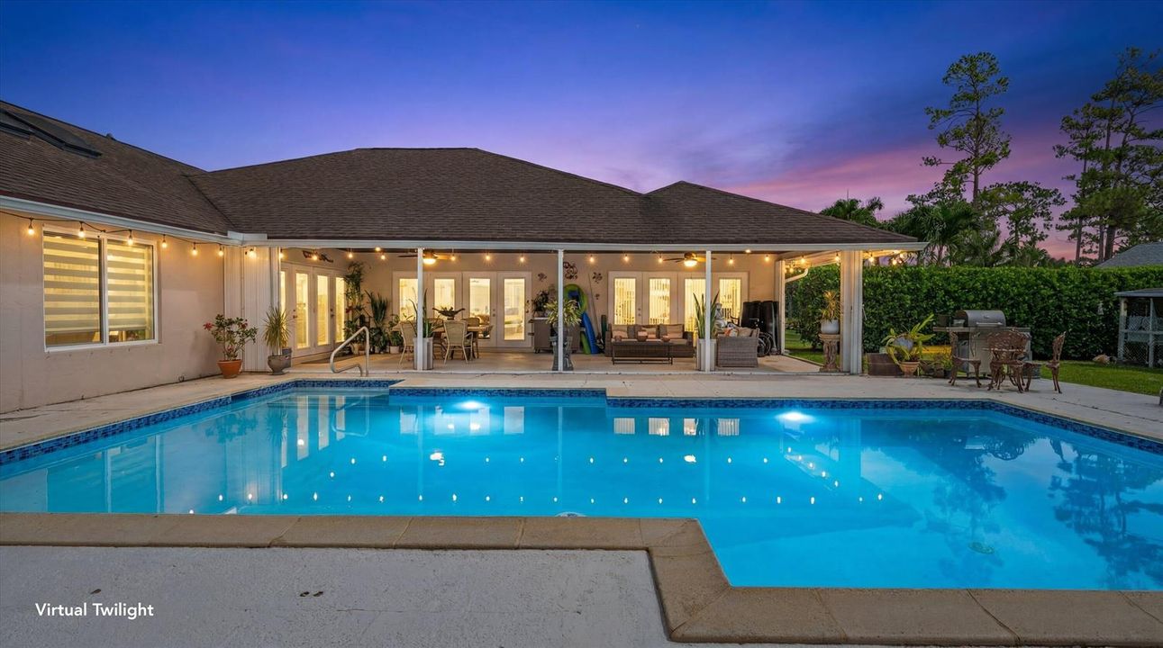 Pool at Night