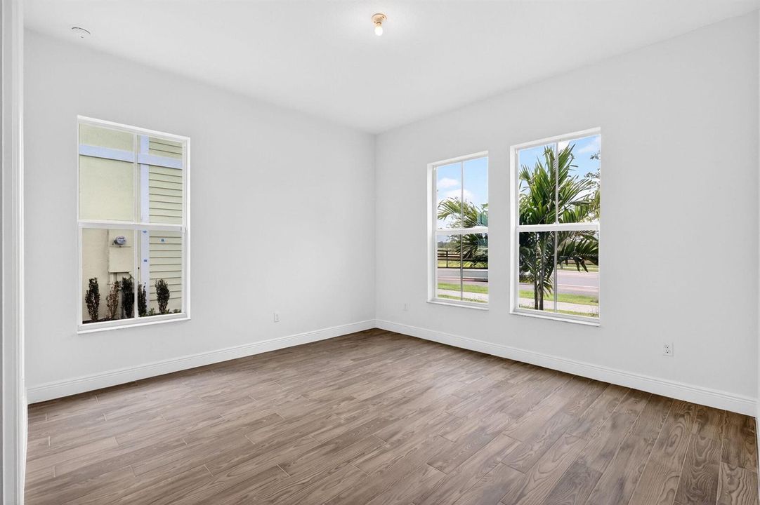 First floor bedroom with full bath