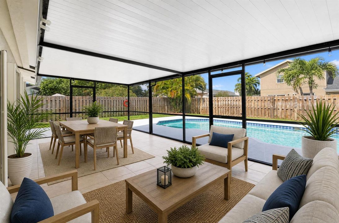 701 NW 48th Ave - Patio 1 Staged