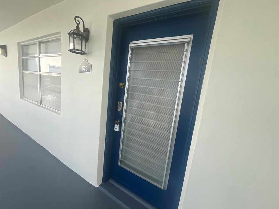 front entrance
