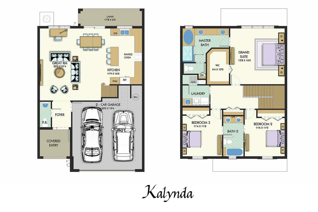 Kalynda Trevi floorplan