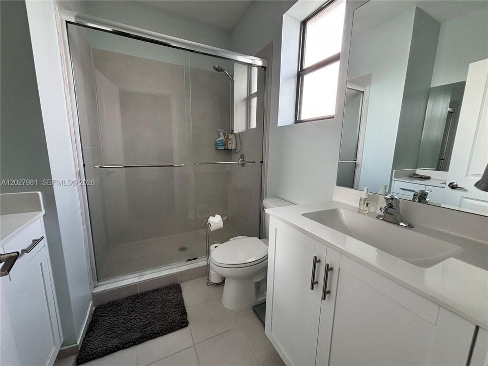 His and hers separate vanities