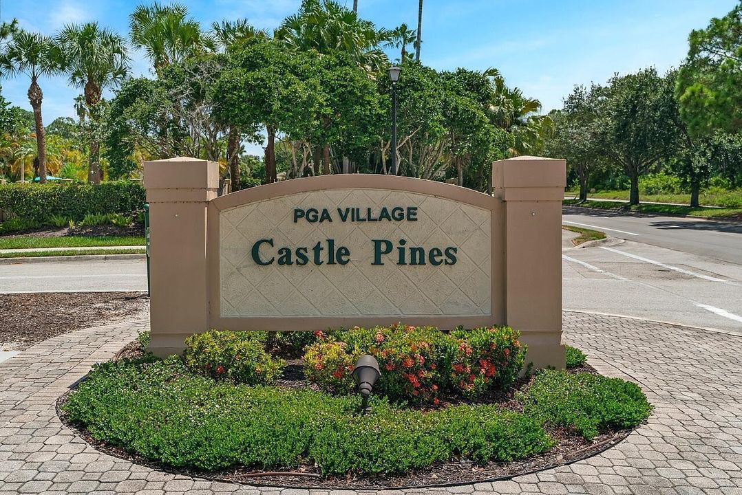 Castle Pines sign