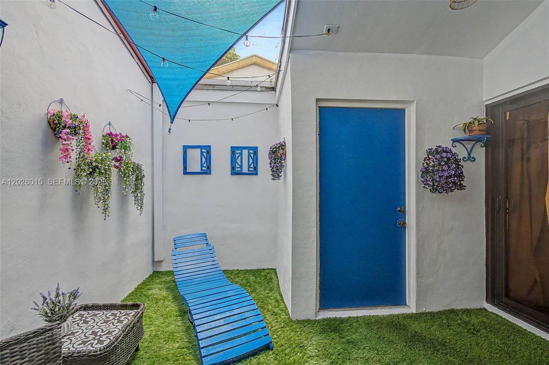 Inside Patio