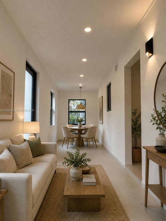 living area stages