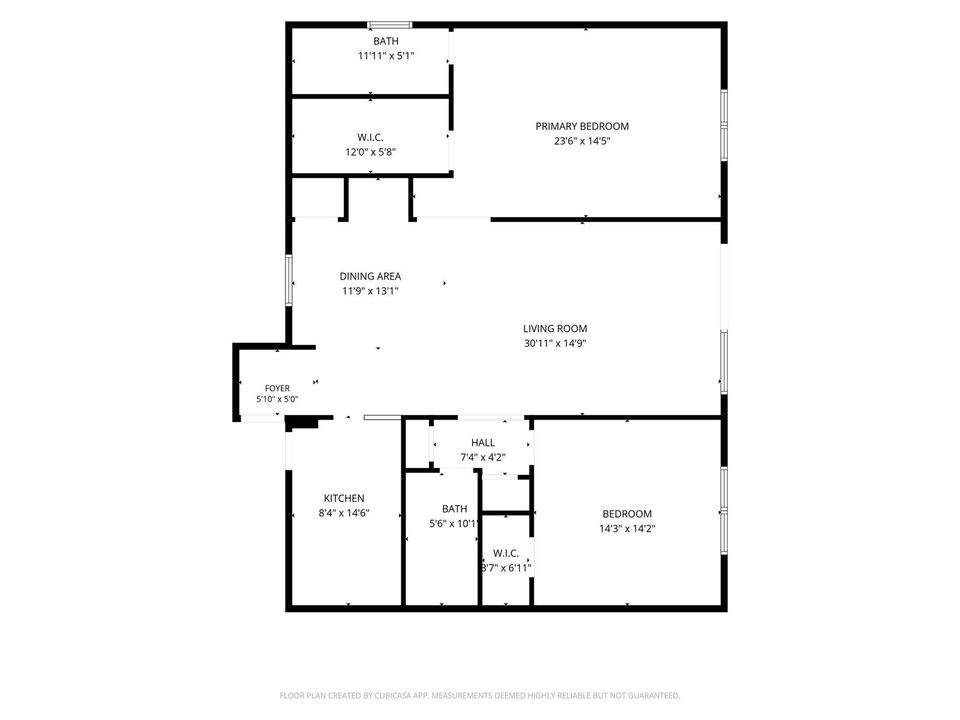 Floor Plan 3450 S Ocean, 601