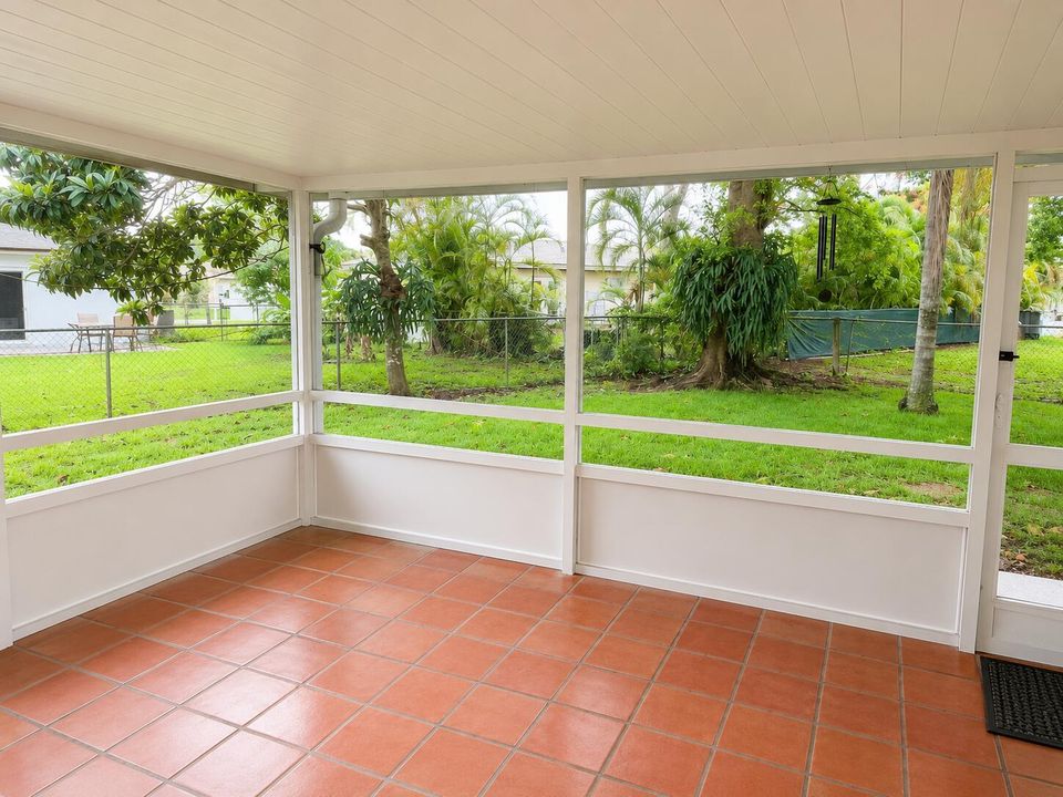 Enclosed Patio