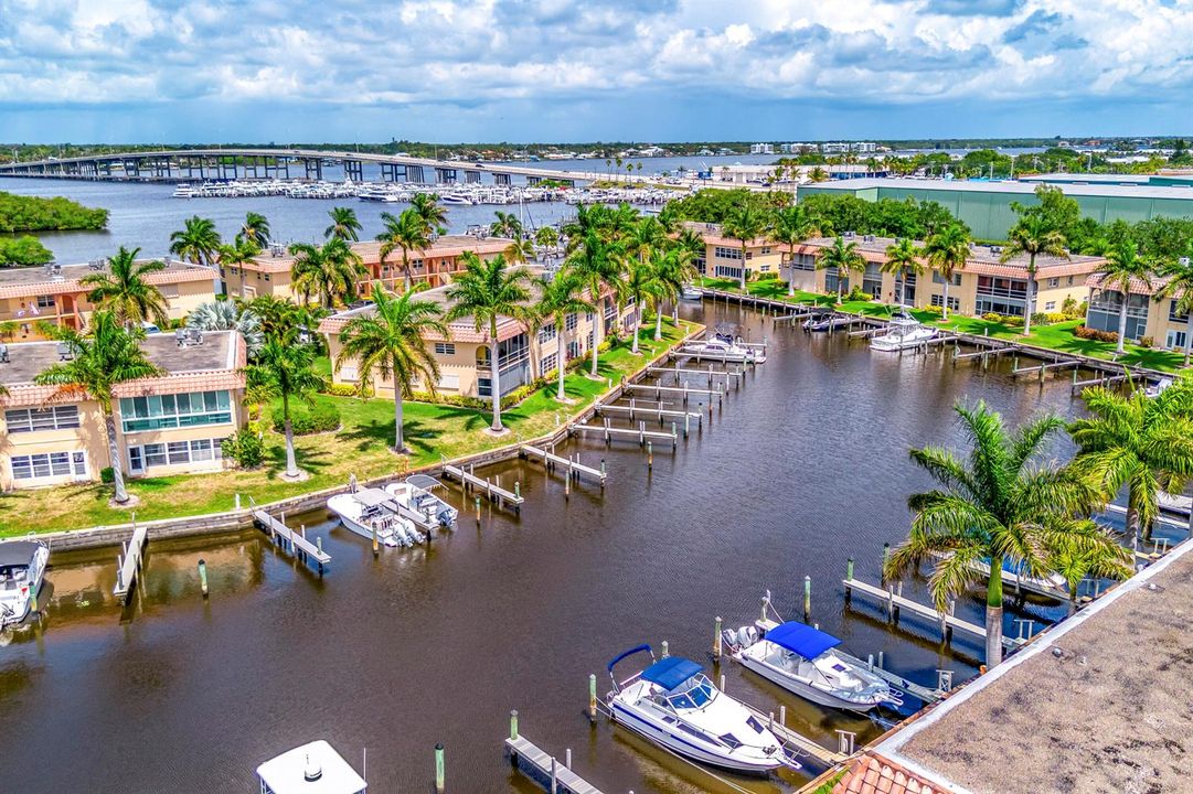 Drone Shot Marina 2 Bridge 2600 S Kanner