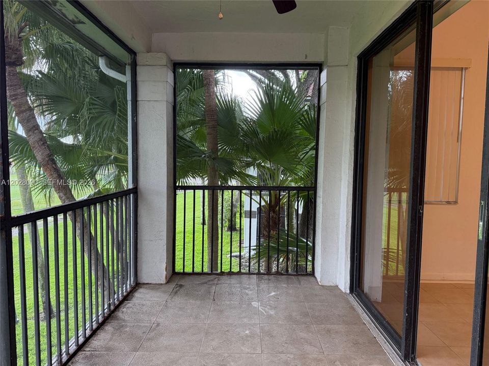 Rear Screened Patio