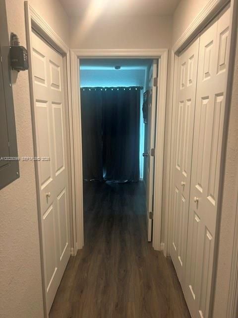 hallway to master bedroom