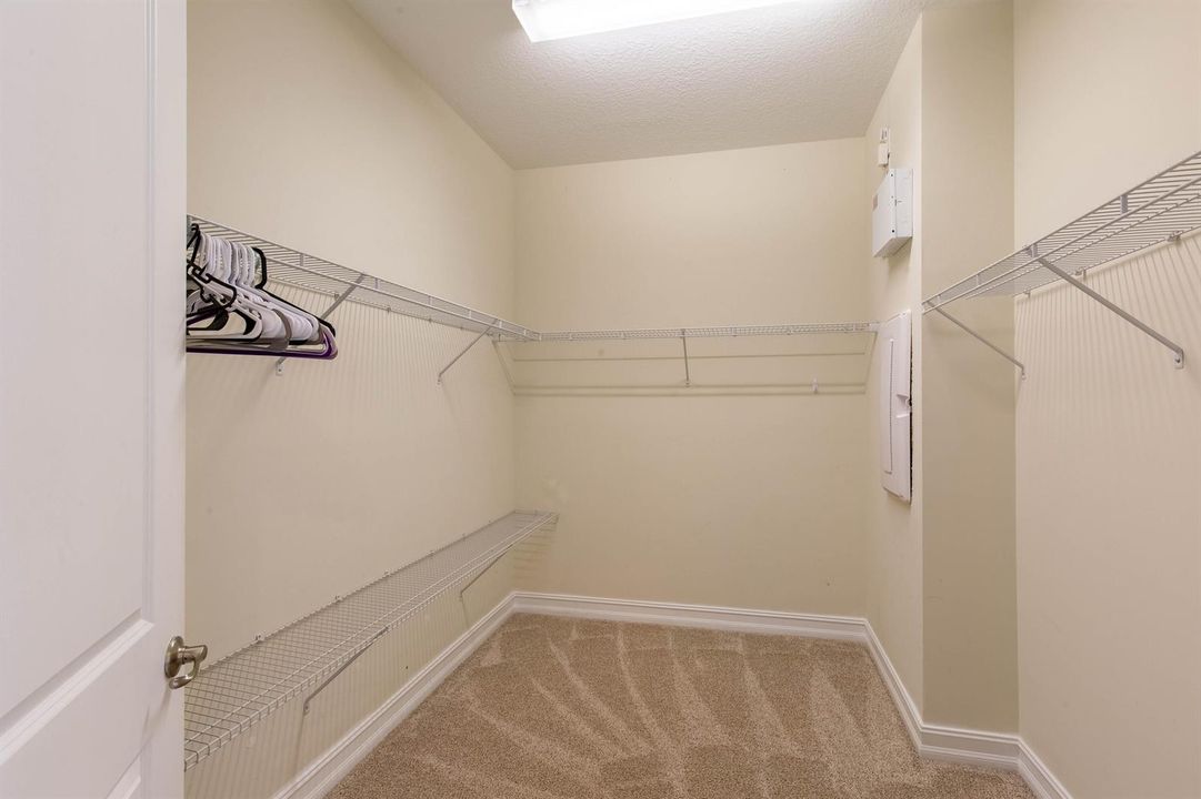 Large walk-in closet
