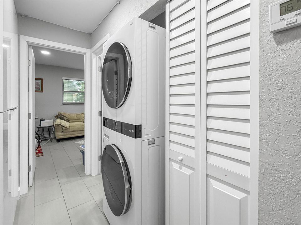Hall with Laundry