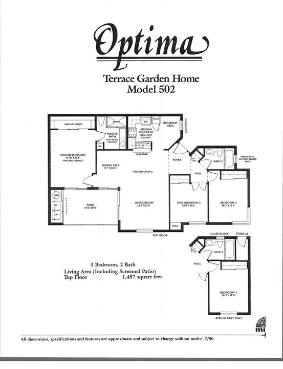 Terrace Garden Home Model 502