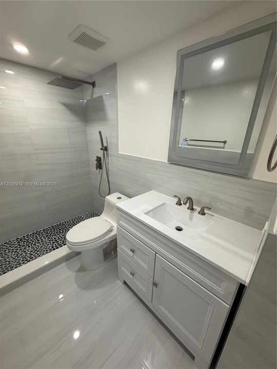 Modern remodeled Bathroom
