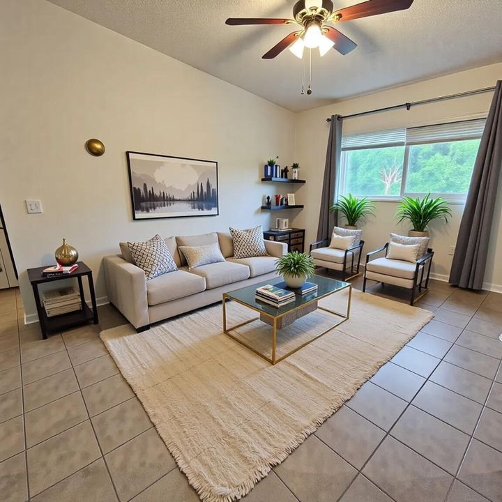 Virtual stage Living Room