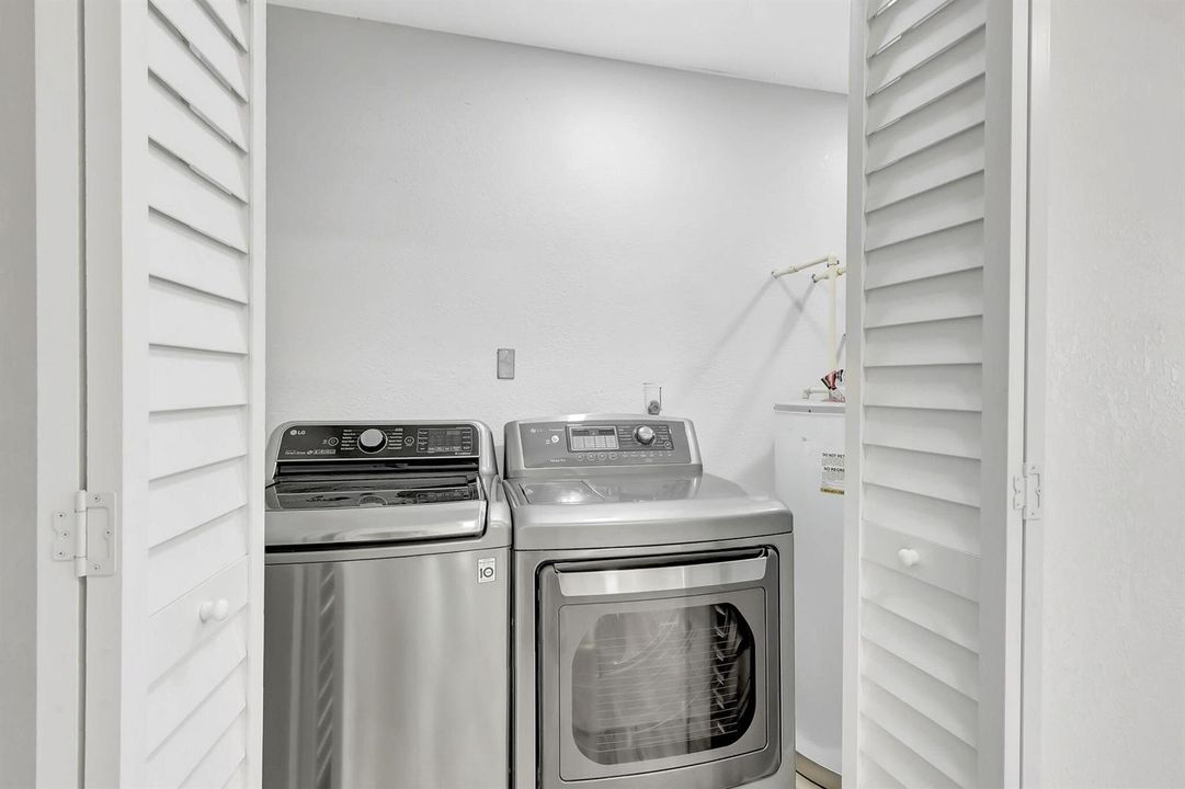 Washer and dryer