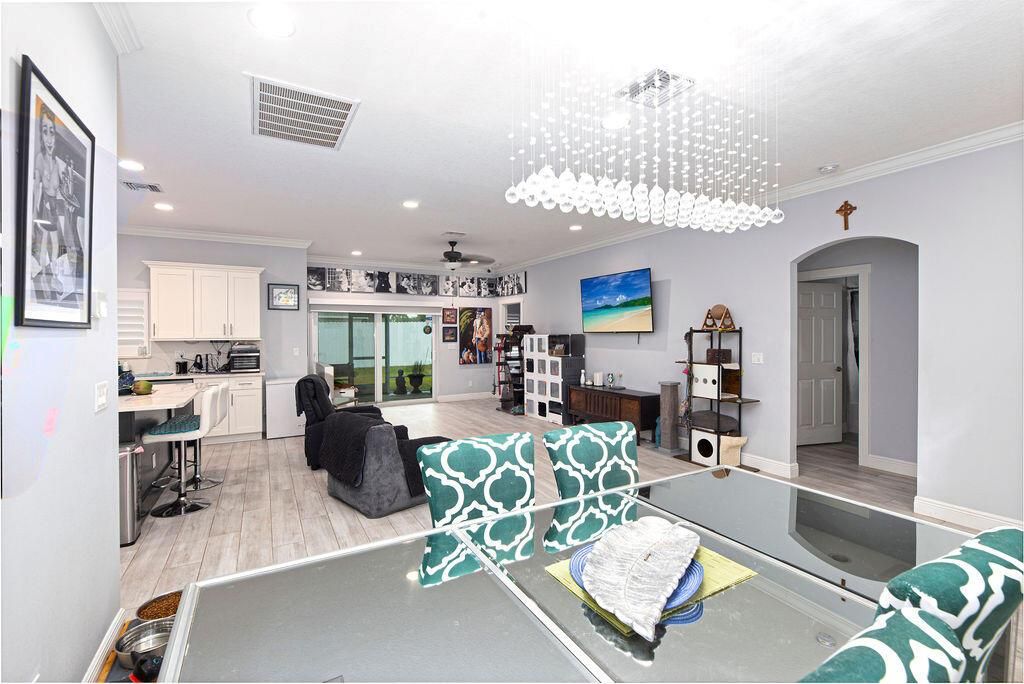 Dining Room and Living Room