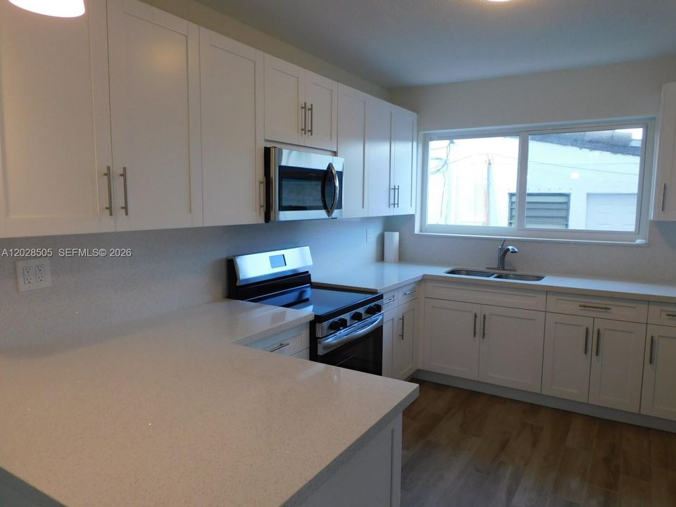 Great cabinetry and counter space,