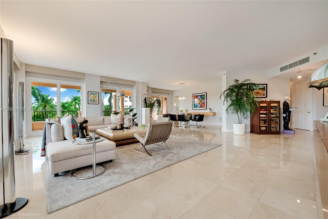 wide view of grand space