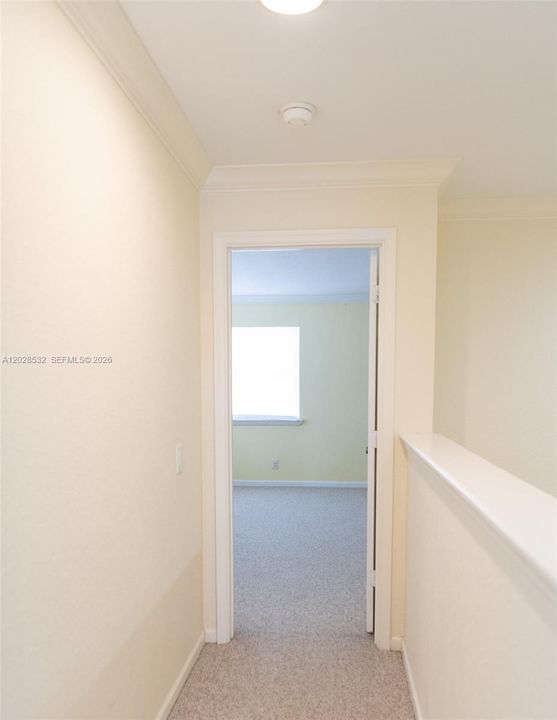 Entrance to Bond room Upstairs