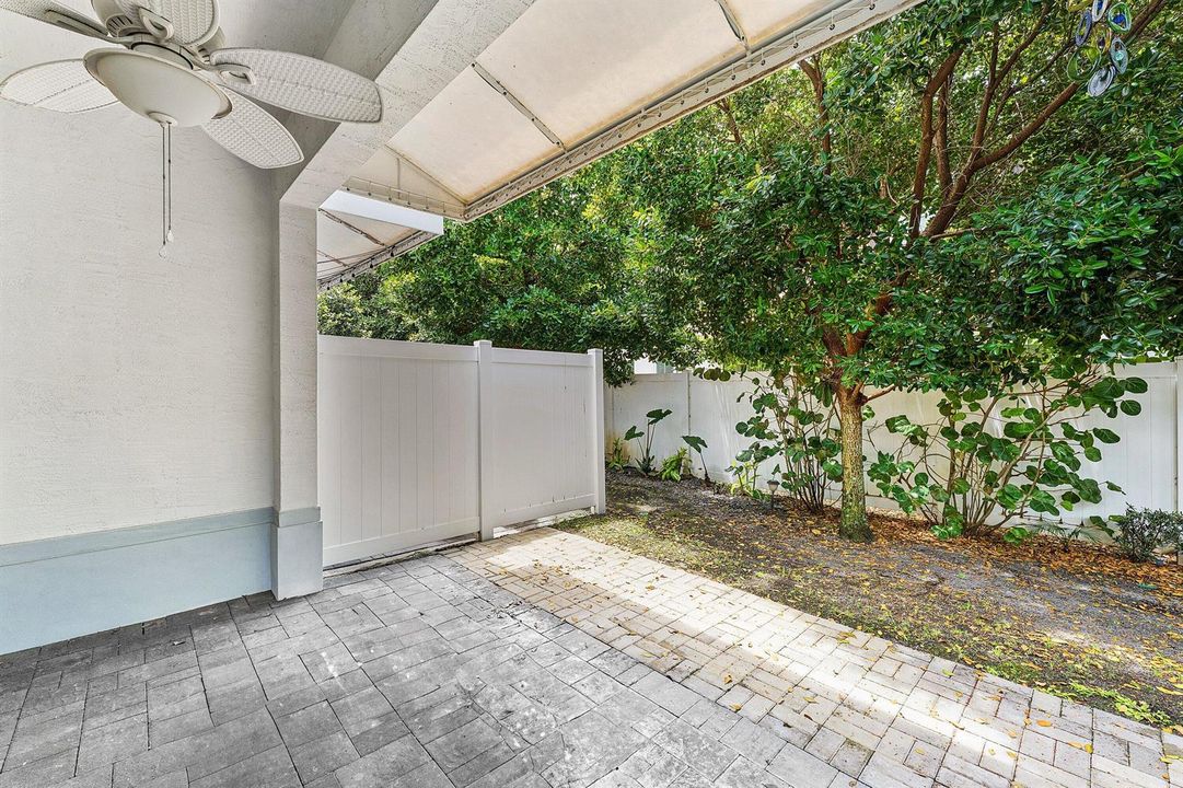 Very Private Covered Patio