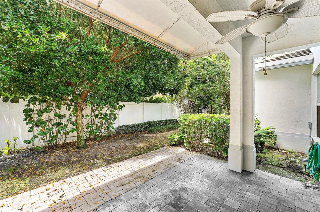 Very Private Covered Patio