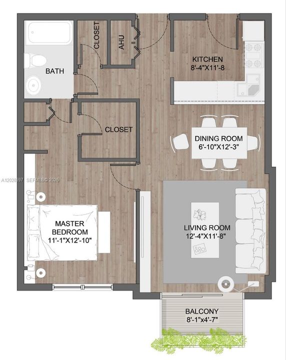 For Sale: $465,000 (1 beds, 1 baths, 655 Square Feet)