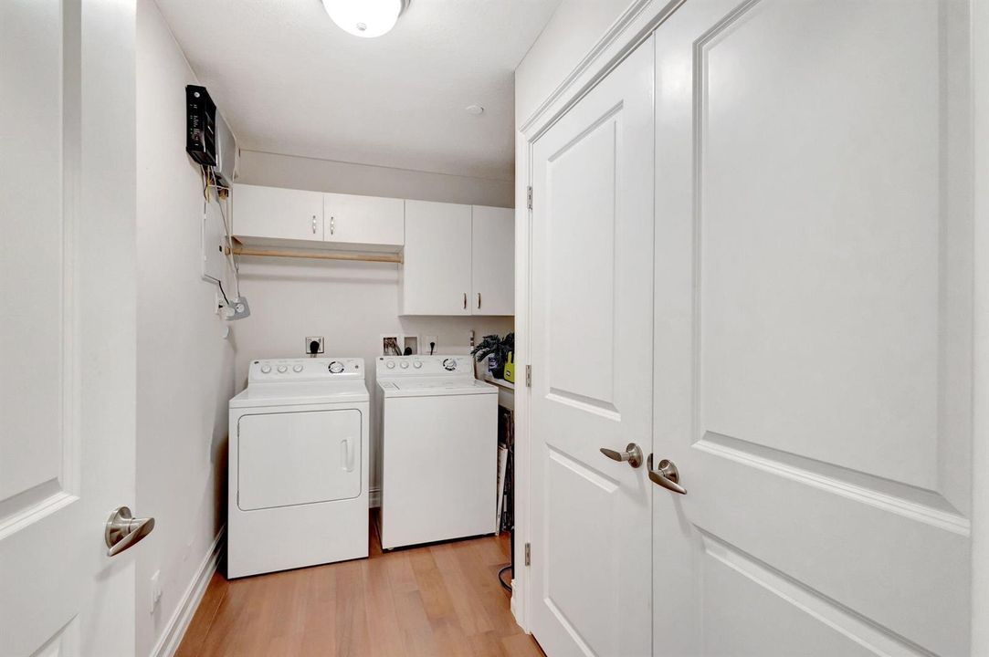Laundry in condo