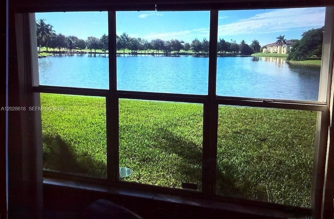 View from living room