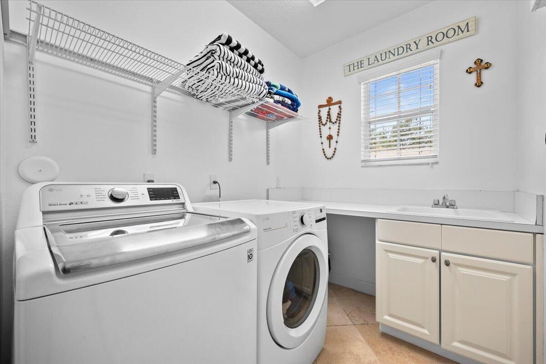 Upstairs Laundry Room
