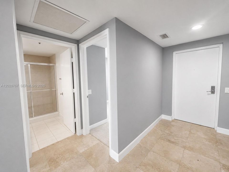 Hallway to 3rd Bed and 3rd Bathroom