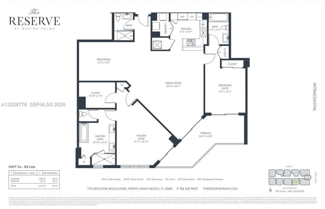 For Sale: $1,100,000 (2 beds, 3 baths, 1698 Square Feet)