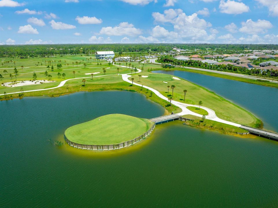 Gold Course - Aerial
