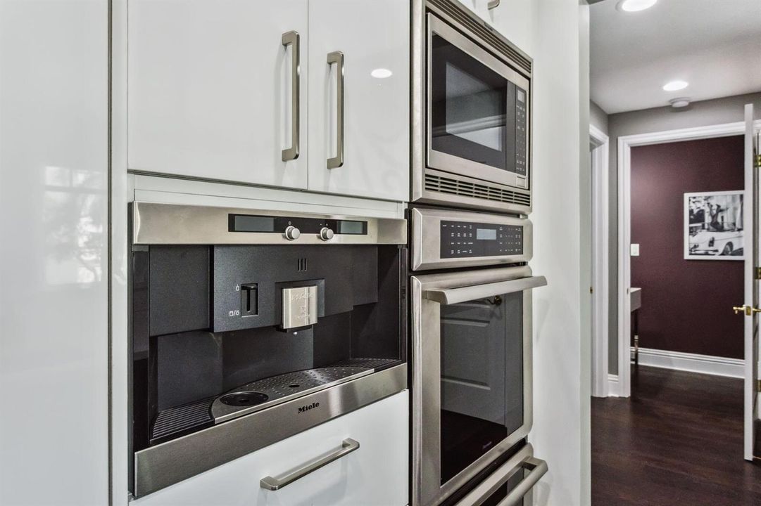 Built-In Miele Nespresso Coffee System