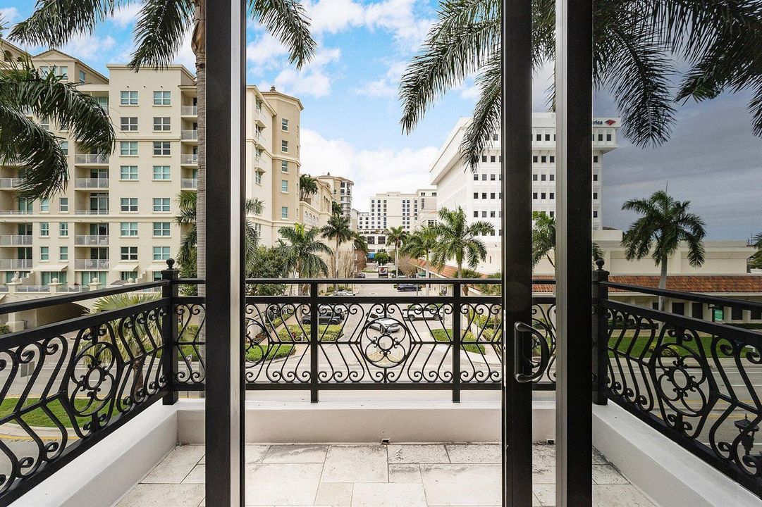 Balcony View from Primary Bedroom