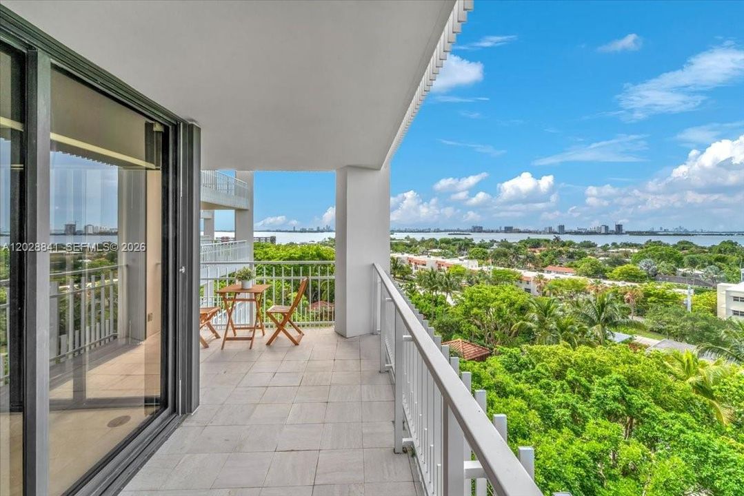Experience the joy of sitting on your balcony, feeling the breeze from the wide waterway while enjoying the view of the magical city of Miami. Take in the lush greenery and the outstanding pool deck.