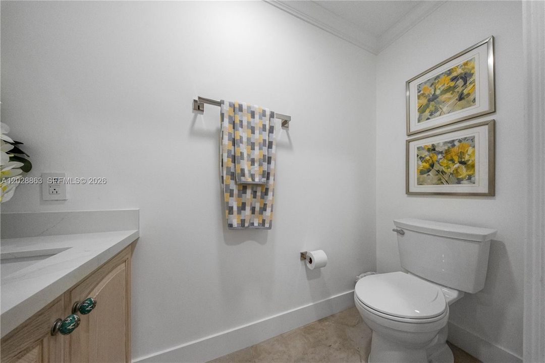 Updated Powder room.