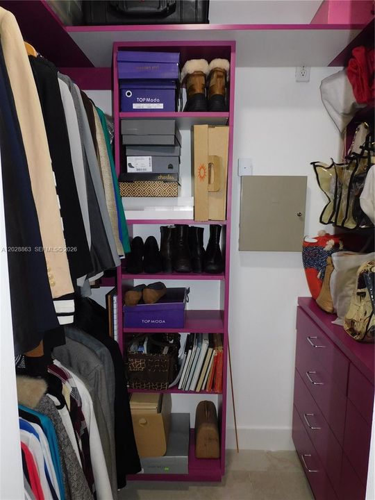 3rd Bedroom walk-in closet.