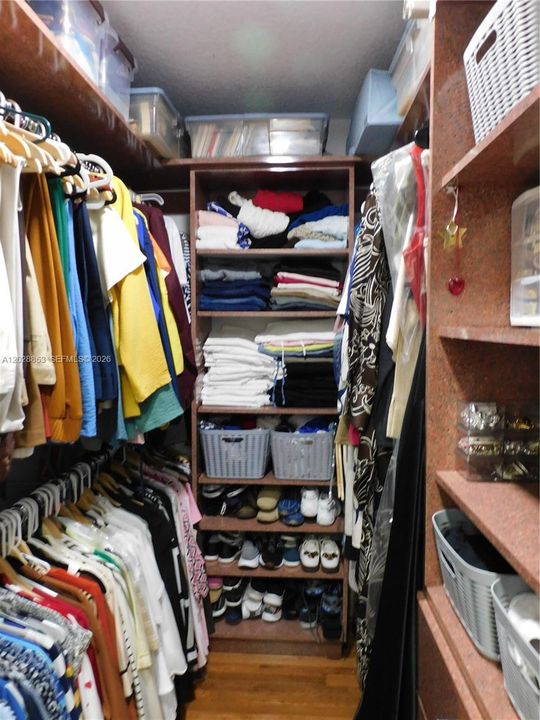 Her walking closet