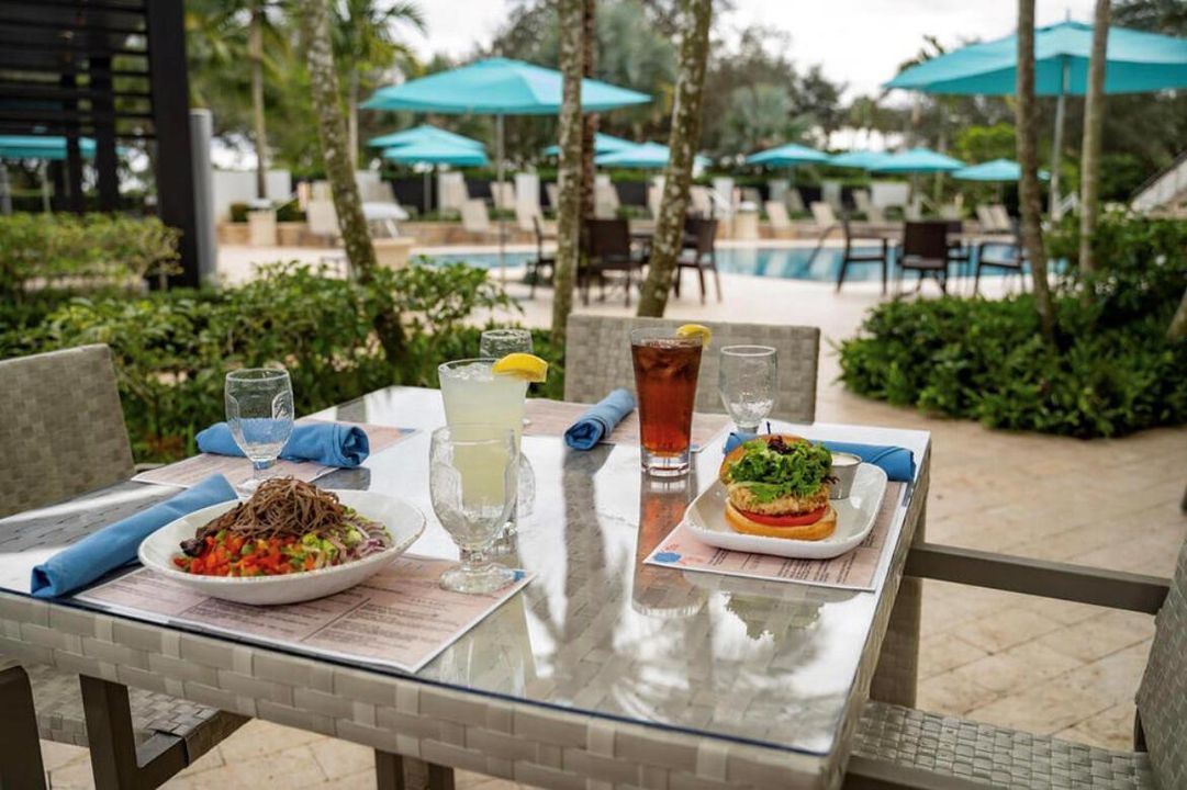 Poolside Dining