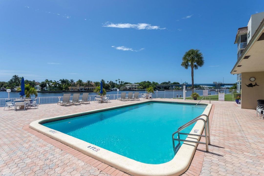 Heated pool