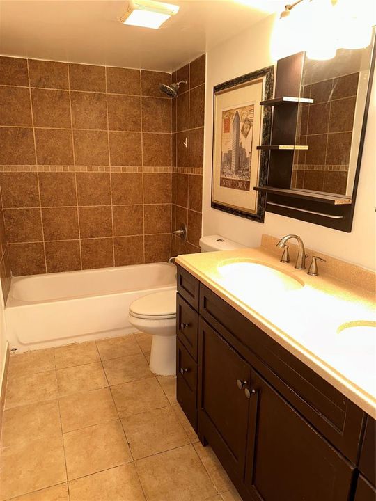 Nicely updated bathroom