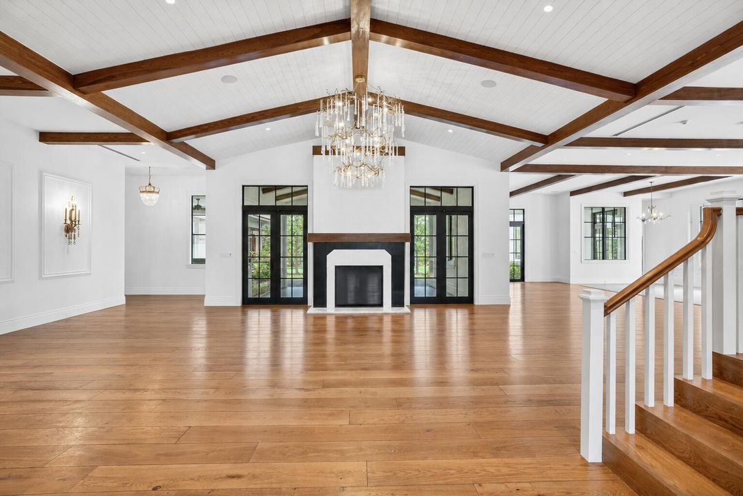 No 7 Blank Entrance with fireplace