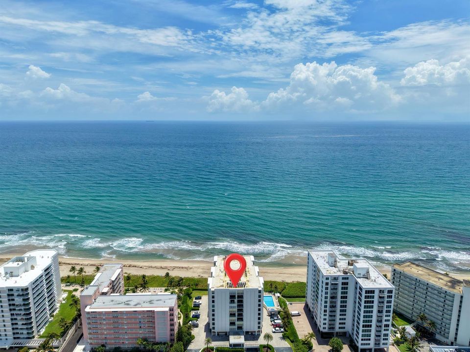 Panoramic to East - Ocean